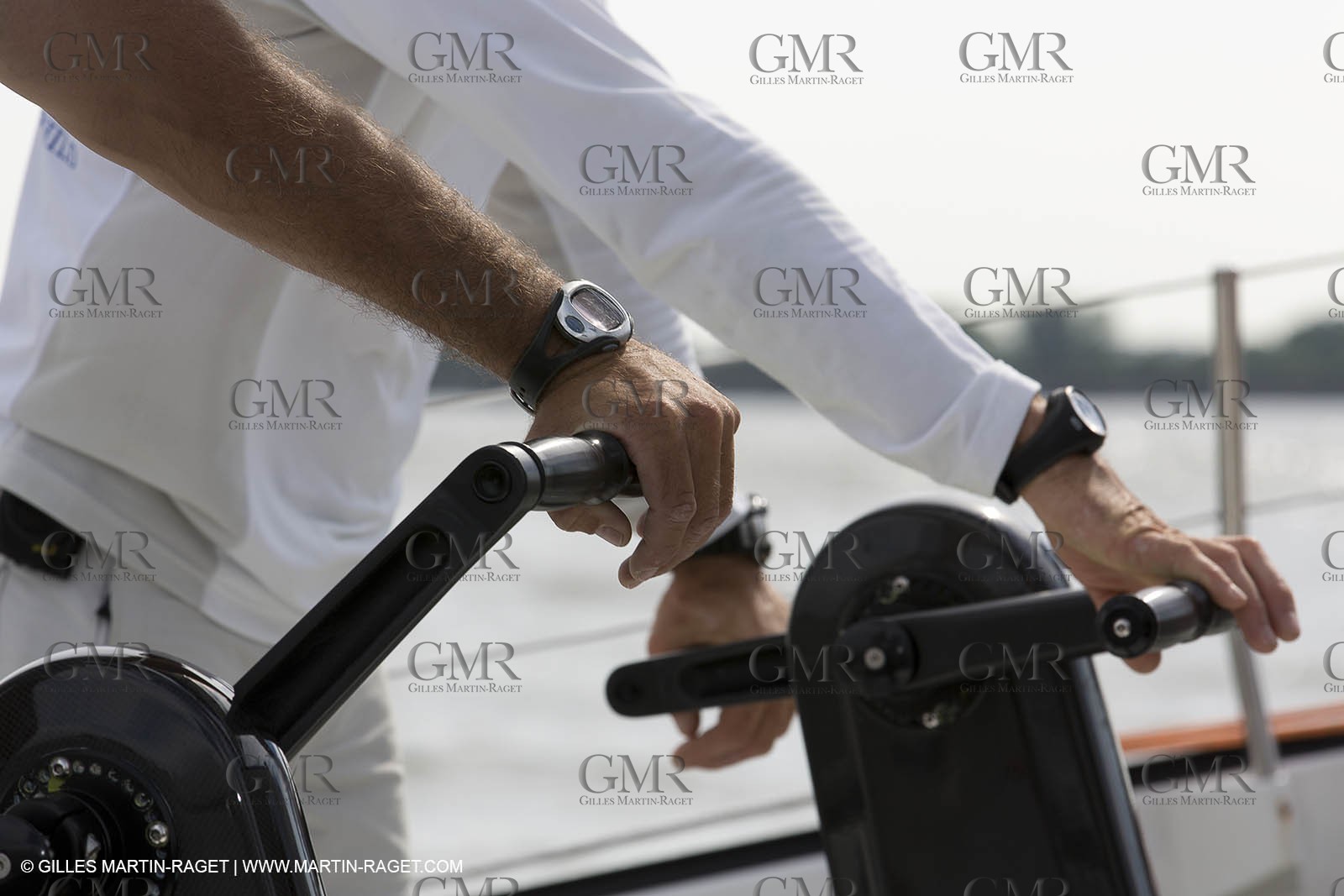 05 07 2012 - New York (USA) - Ocean Krys Race - Speed runs in fornt of NY city