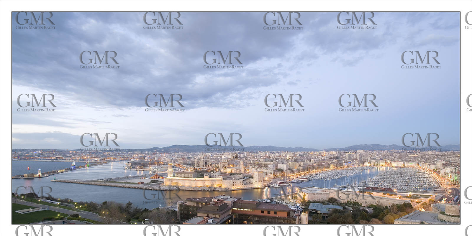Marseilles - Commercial and historical harbours