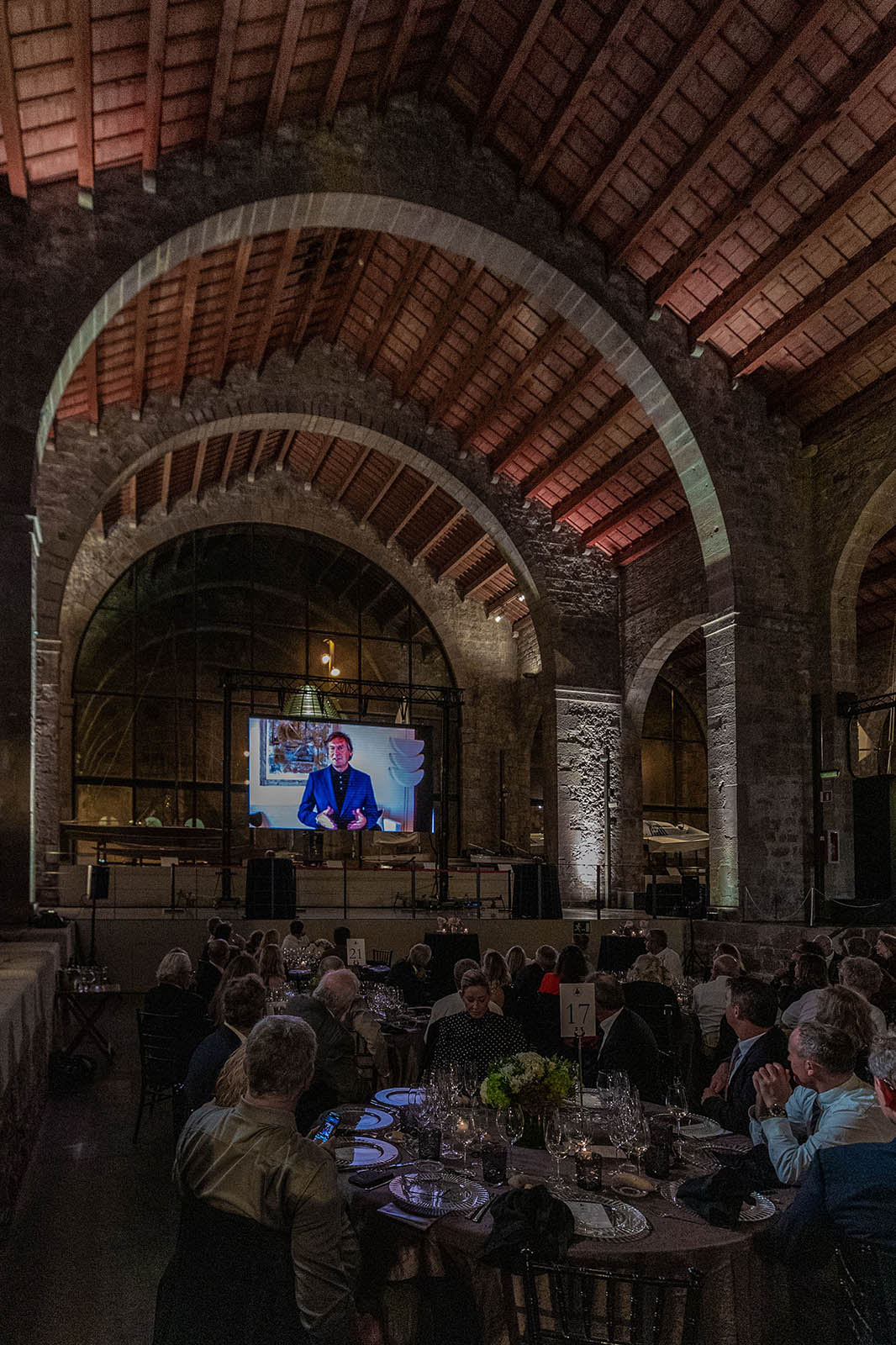 14 10 2024, Barcelona (ESP), Louis Vuitton 37th America's Cup, Final Match, Race Day 3, Hall Of Fame induction ceremony, Pietro Becari, (Louis Vuitton)