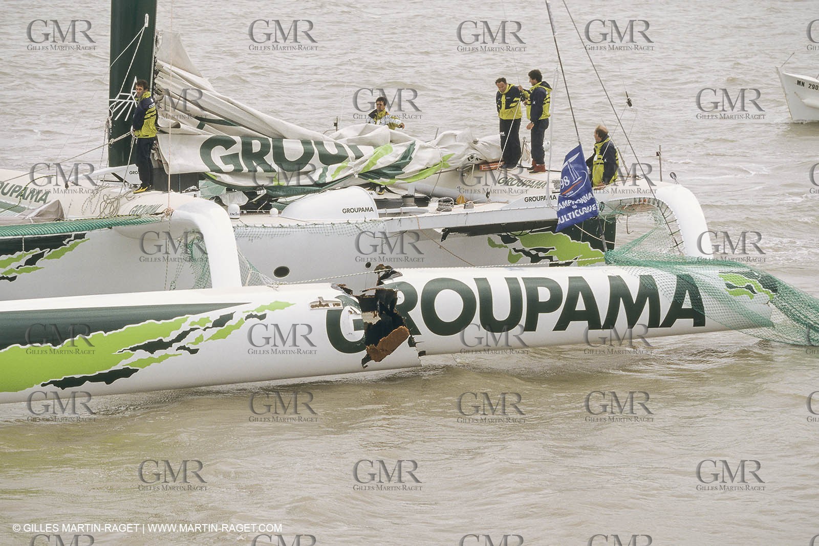Yacht Racing, Multihull, ORMA 60, Franck Cammas, Groupama