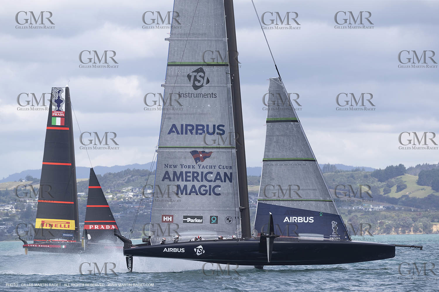08 12 2020 - Auckland (NZL) - 36th America's Cup - Practice Sessions - Day 1