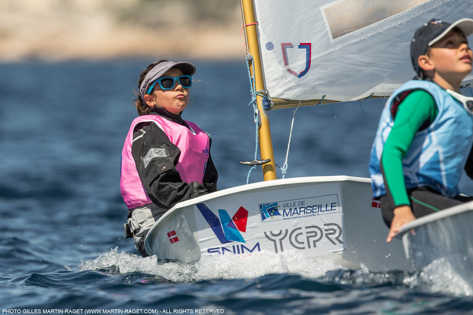 14 04 2016, Marseille (FRA,13), SNIM Dériveurs, Coupe Internationale de Printemps Optimist, Day 4