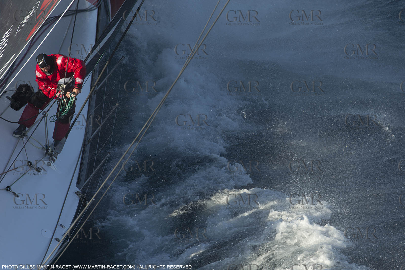 24 mars 2016   Marseille (FRA,13), SFS II (skipper Lionel Péan), last training before Marseille Sailing Week