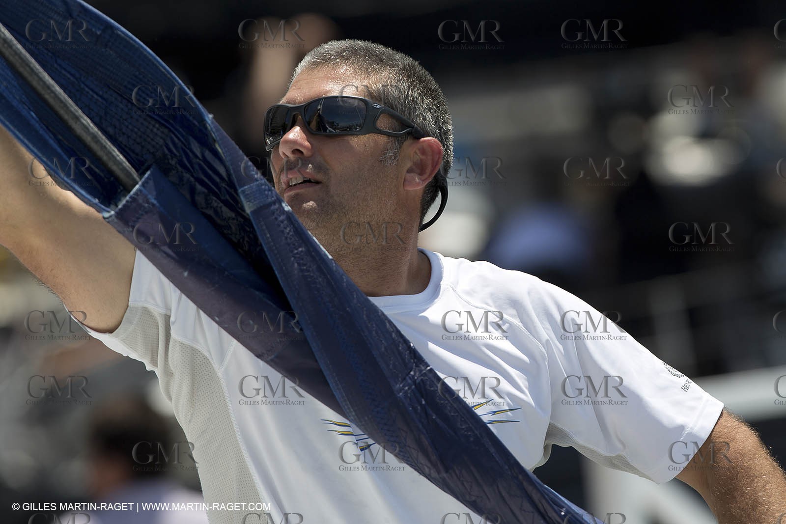 05 07 2012 - New York (USA) - Ocean Krys Race - Speed runs in fornt of NY city