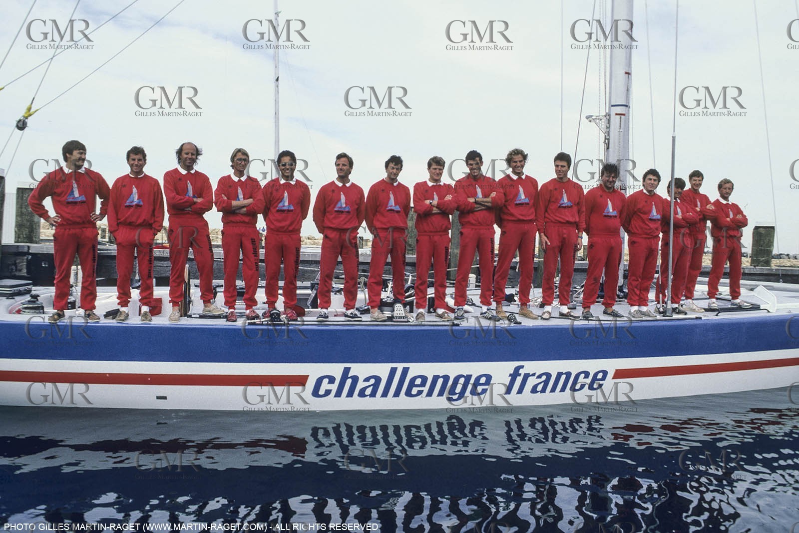 Sailing, Yacht Racing, 26th America's Cup Fremantle 1987, Challenge France