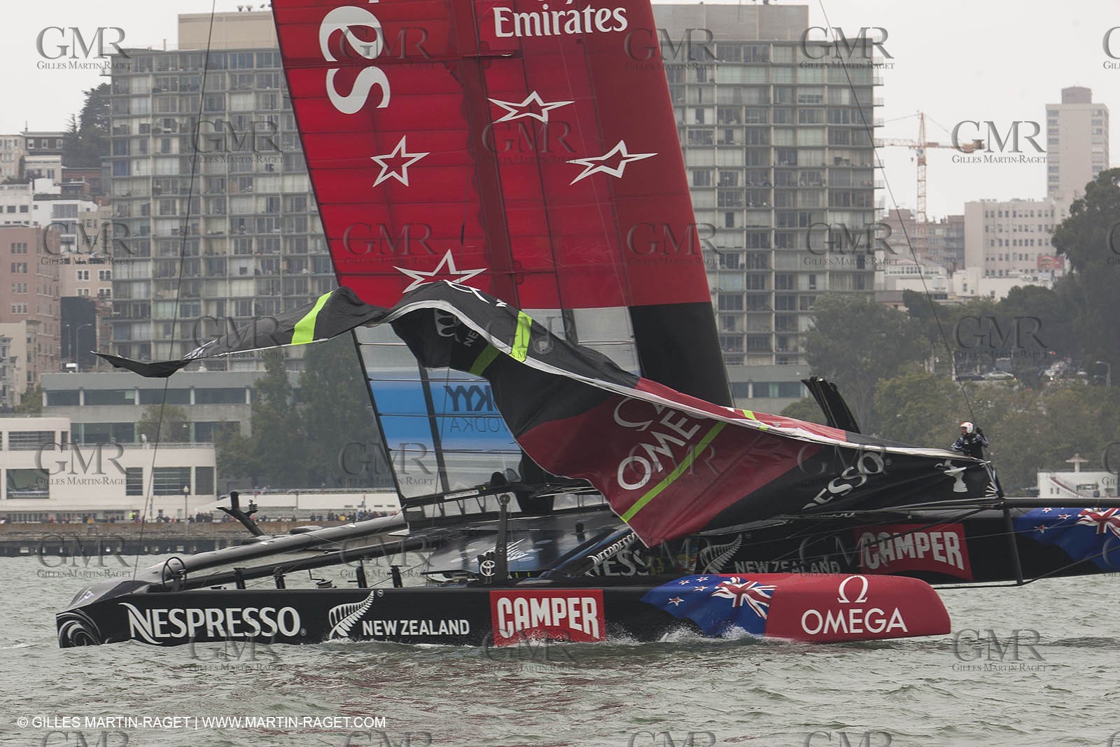 21 07 2013 - San Francisco (USA,CA) - 34th America's Cup - Louis Vuitton Cup - Round Robin - Luna Rossa vs Emirates Team New Zealand
