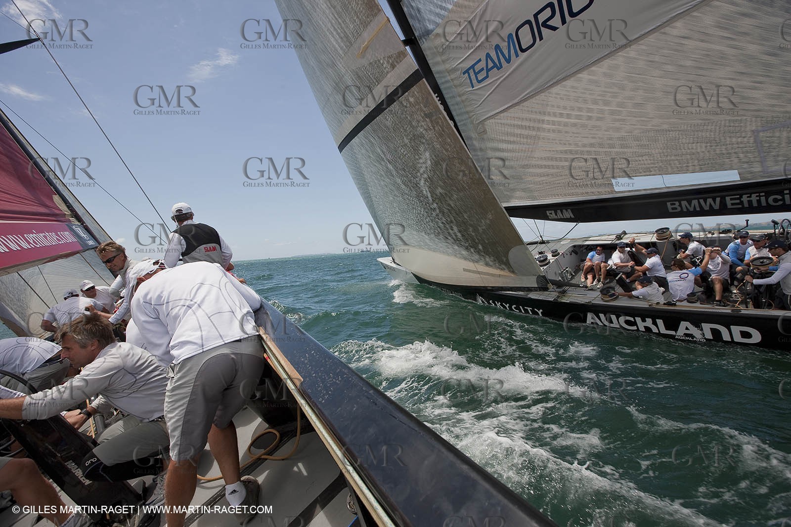29 01 2009 - Auckland (NZL) -  Louis Vuitton Pacific Series - BMW ORACLE Racing - Training