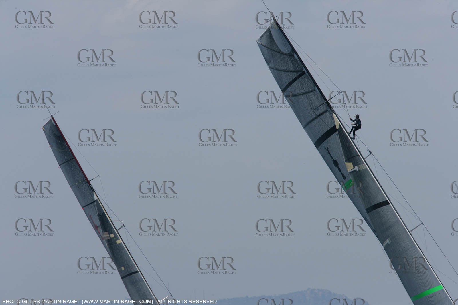 03 06 2007-Valencia (Spain)- 32nd America's Cup - Louis Vuitton Cup Final - Day3