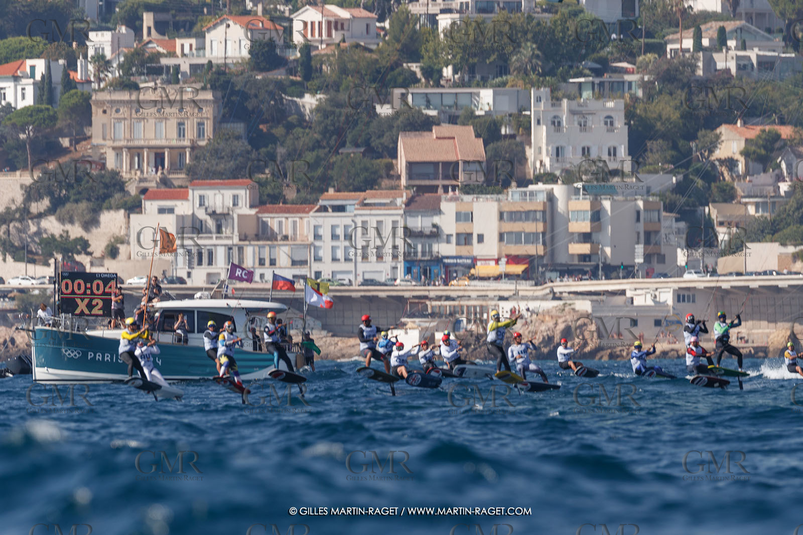 03 08 2024, Marseille (FRA), Paris 2024 Olympic Games, Sailing, Race Day 7
