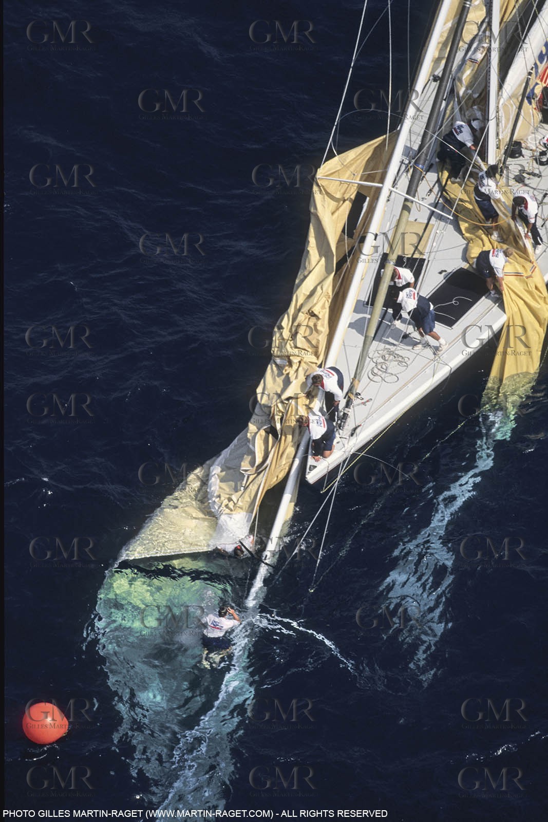 Sailing, Yacht Racing, America's Cup XXVIII, San Diego (USA,CA), 1992, Stars and Stripes