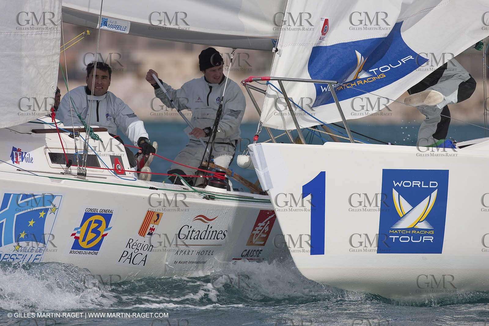 10 03 2009 - Marseille (FRA, 13) - Marseille International Match Race 2009 - (World Match racing Tour 2009) - Training day