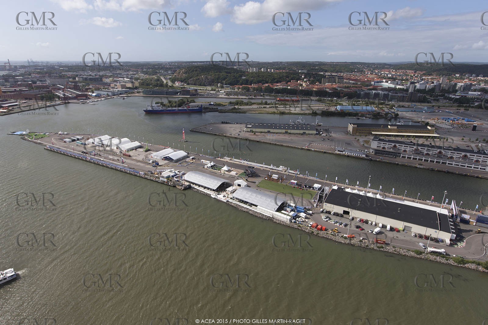 28 08 2015, Göthenburg, (SWE), 35th America's Cup, Louis Vuitton America's Cup World Series Göthenburg 2015, Training Day