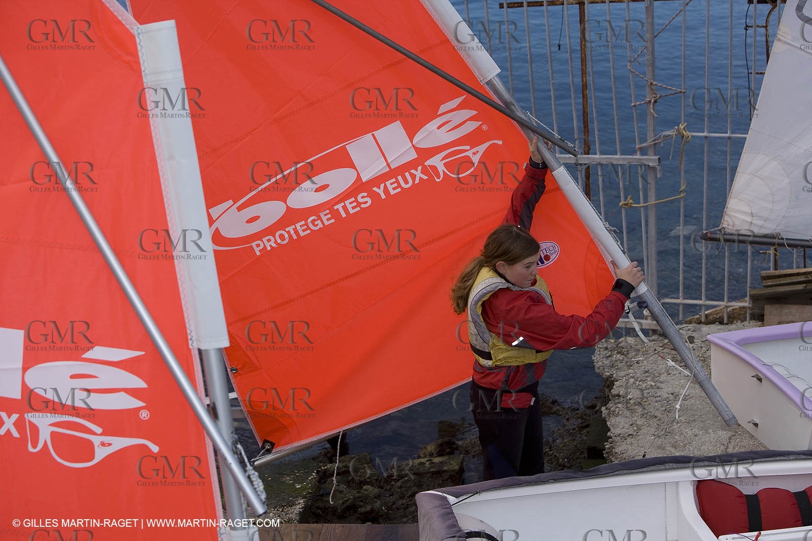 06 02 2008 - Nice (FRA, 06) - Nice sailing School - optimist