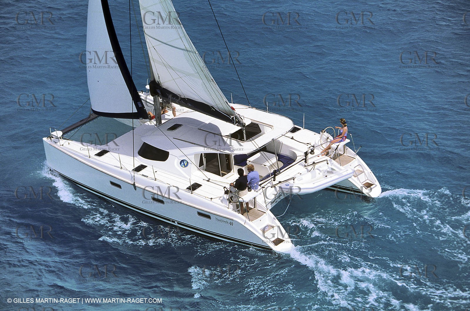 Cruising multihull sailing