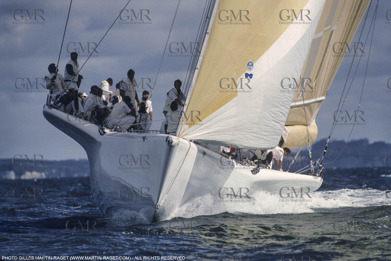 Sailing, Yacht Racing, America's Cup XXVII, San Diego (USA,CA) 1988, Stars & Stripes Vs New Zealand