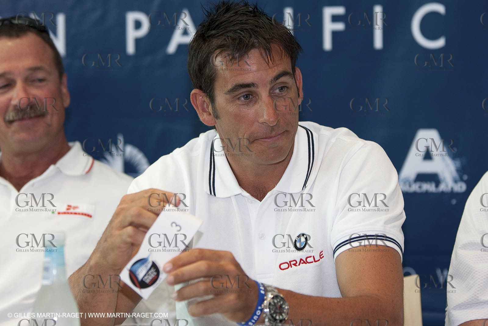 27 01 2009 - Auckland (NZL) -  Louis Vuitton Pacific Series - Draw for pairings - Hamish Pepper