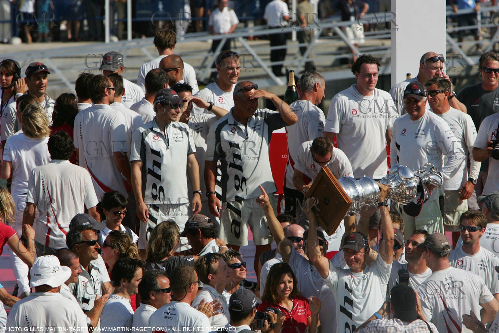 03 07 2007-Valencia (Spain)- 32nd America's Cup - Final Match - Day 8 - Alinghi vs Emirates Team New Zealand