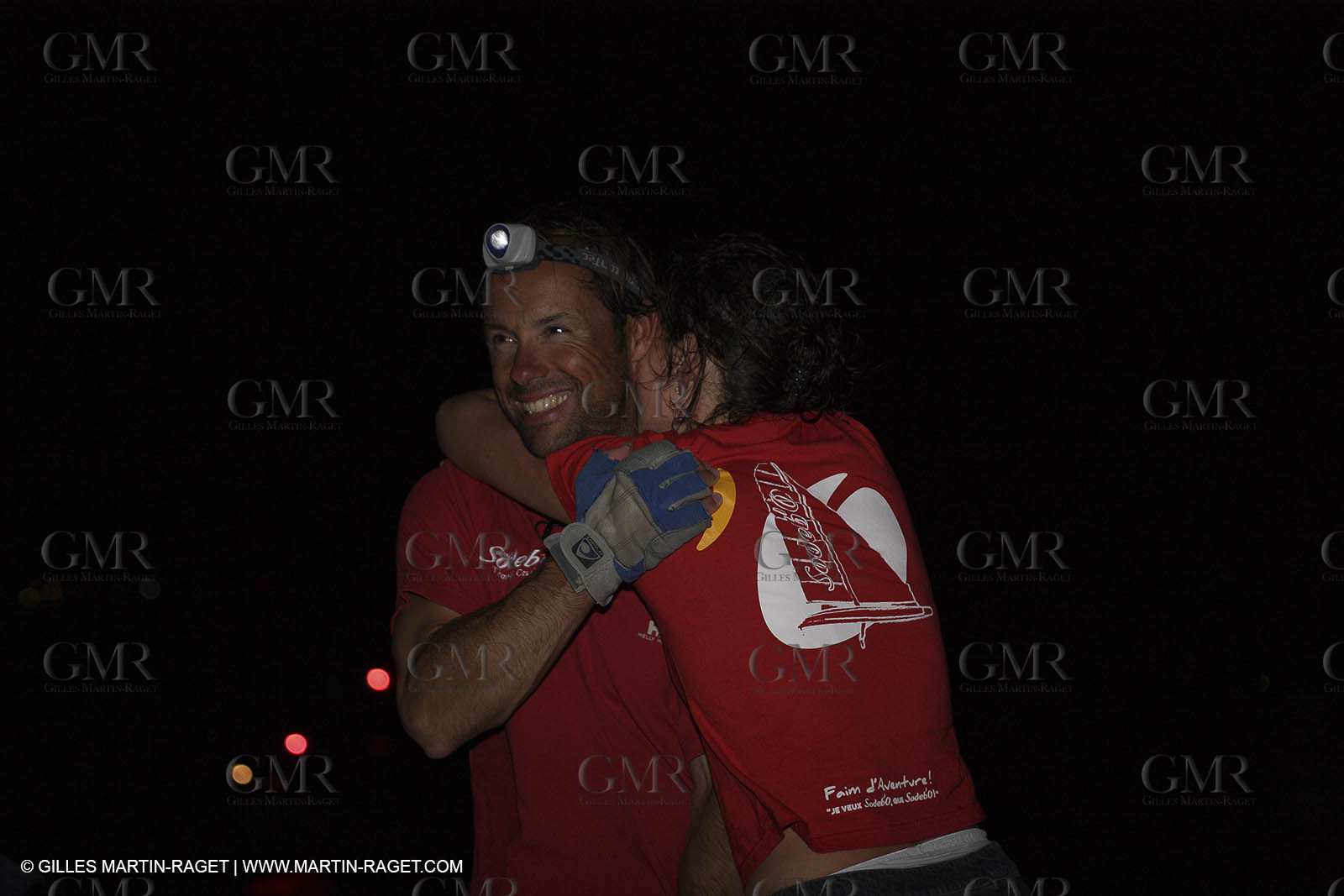 06 11 2006 - Pointe à Pitre Guadelupe (FRA) - Route du Rhum 2006 arrival - Thomas Coville (Sodebo)