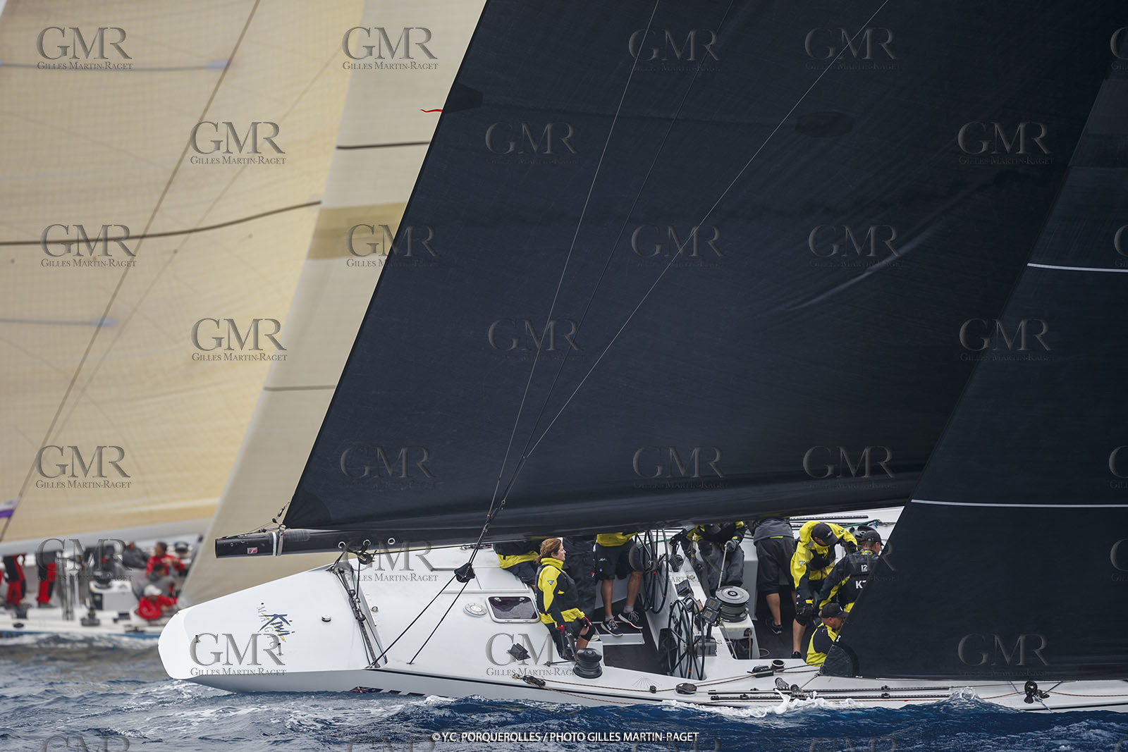 20 06 2024, Porquerolles Island (FRA,83), Chamiopnnat du monde des 12 m JI 2024, Day4