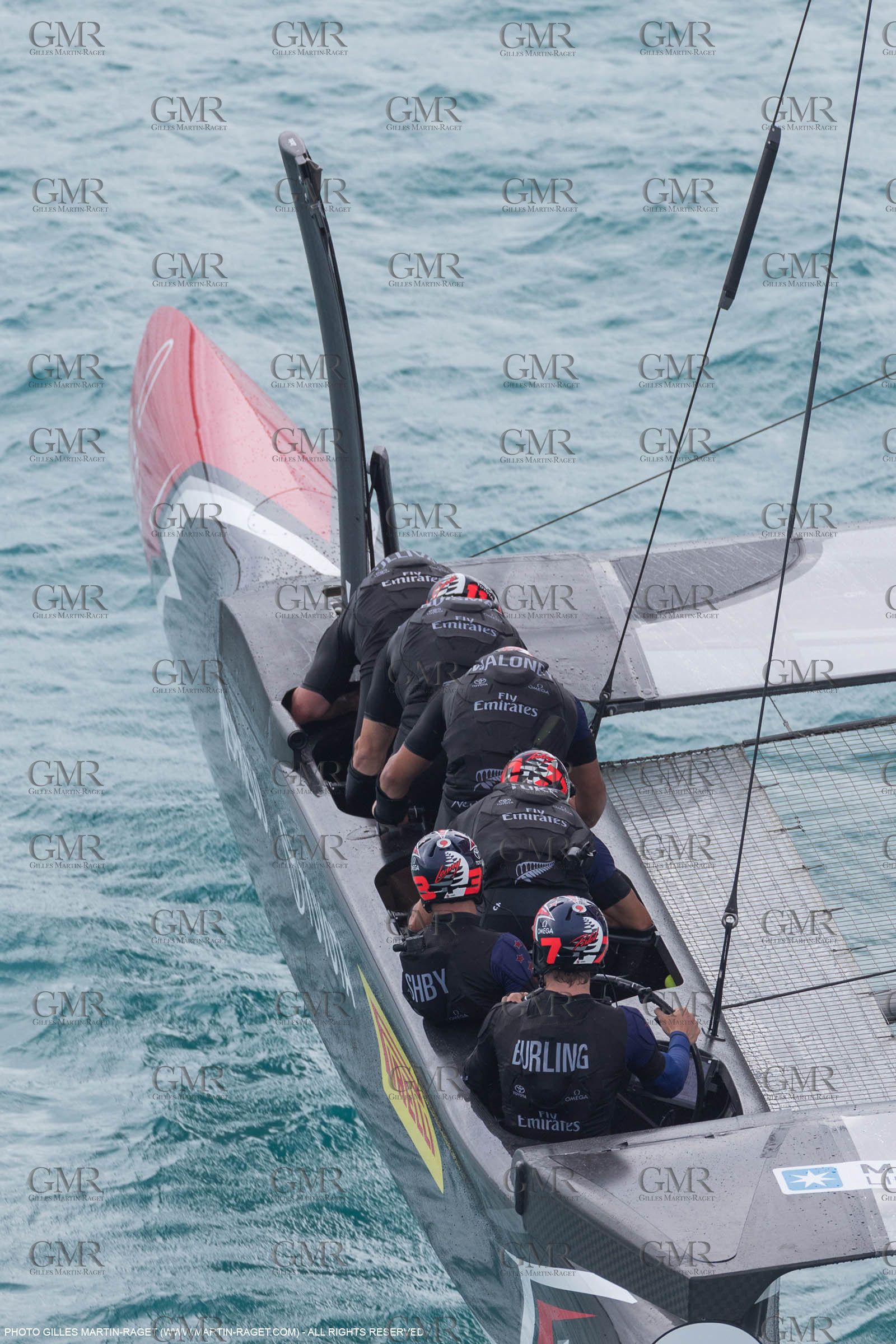 10 06 2017 - Bermuda (BDA) - 35th America's Cup Bermuda 2017 - Louis Vuitton America's Cup Challenger Playoffs final, Day 1