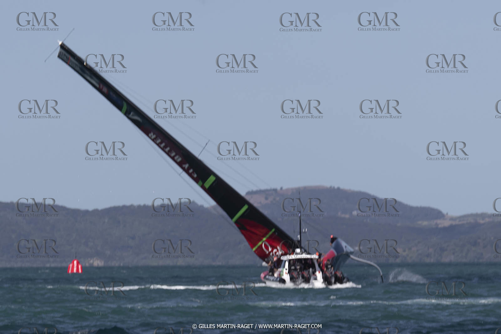 11 01 2021, Auckland (NZL), 36th America's Cup, Practice Racing