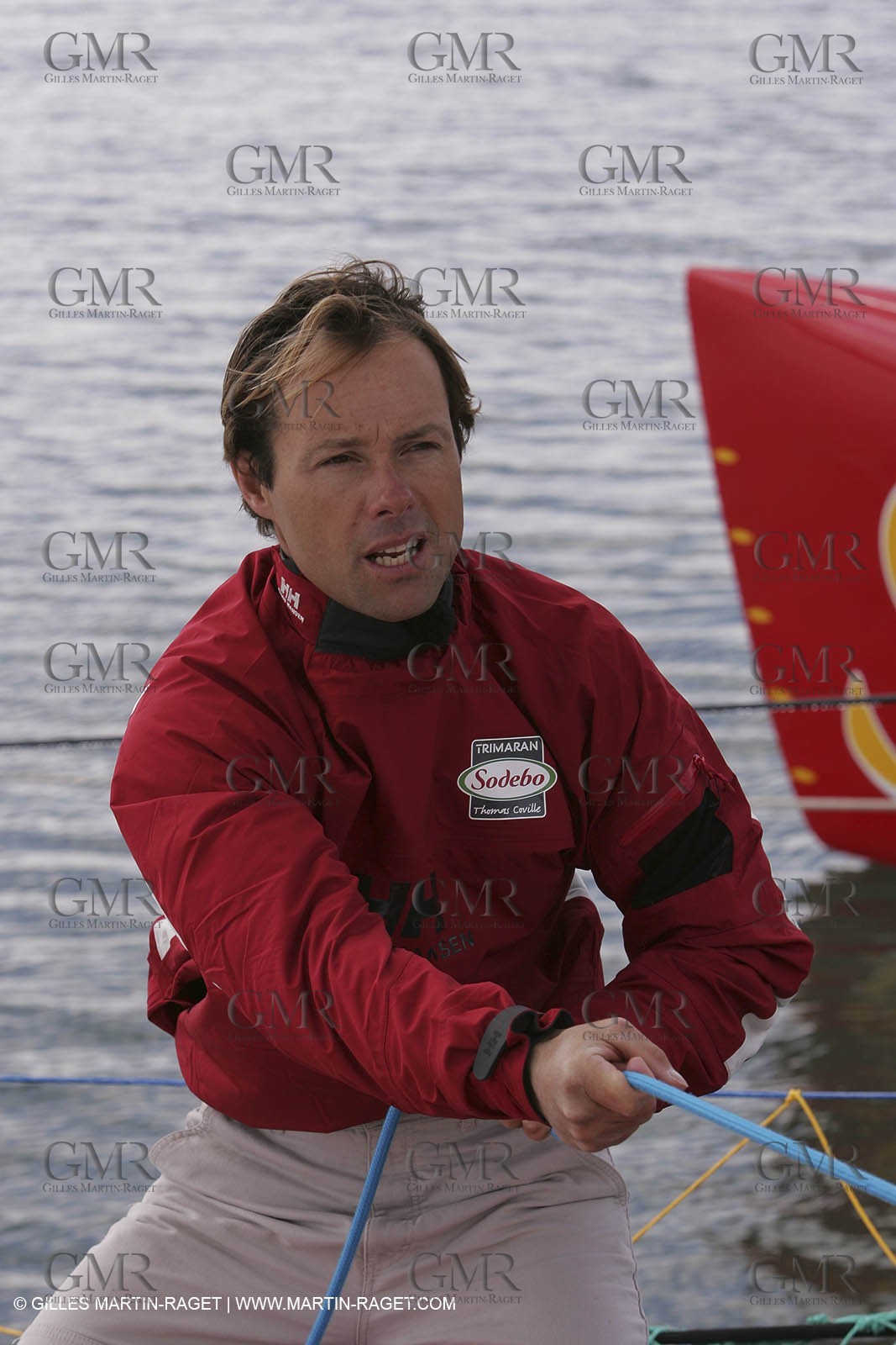 Orma 2005 - Sodebo - April training - Thomas Coville