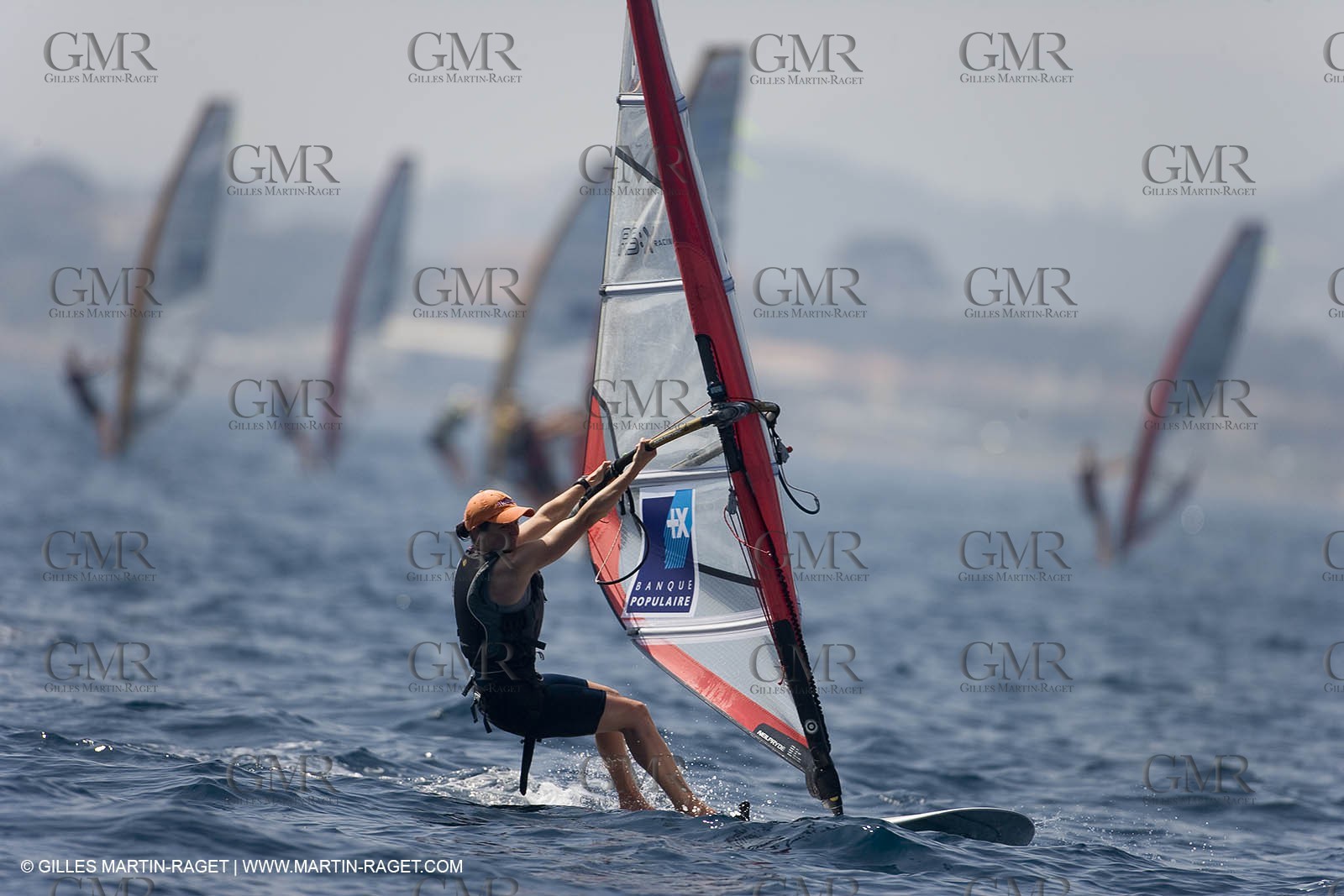 24 04 2007 - 2007 Semaine Olympique Française - Hyères (South of France) - Day 3 - Team France - RS:X - Faustine Merret