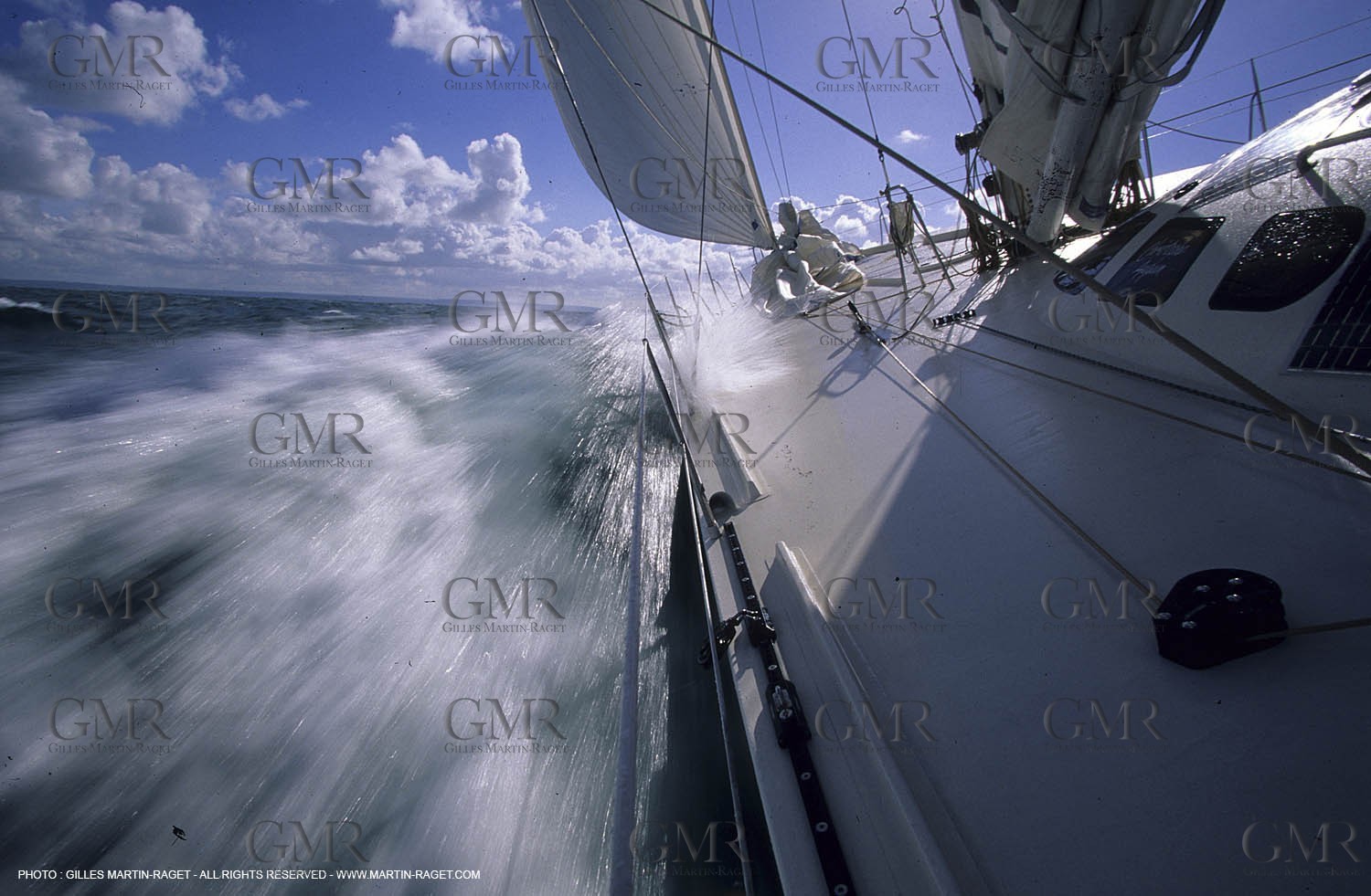 1996 - Vendée Globe   - Geodis - Christophe Auguin - Winner