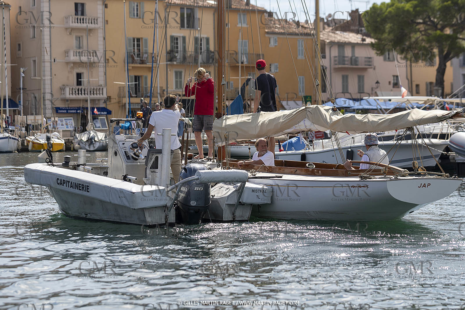 25 09 2022, Saint-Tropez (FRA, 83), Les Voiles de Saint-Tropez 2022, Arrivée des bateaux et de la Coupe d'Automne du Yacht Club de France