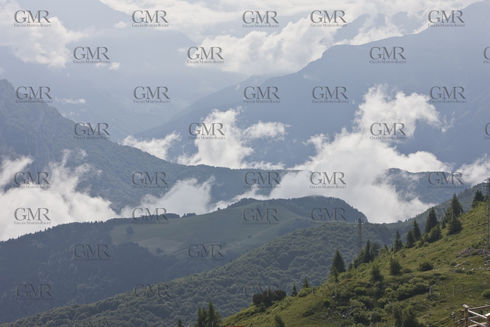 08 07 2008 - Malcesine (ITA, Lake Garda) - RC 44 World Championsship - Malcesine SLAM Cup 08 - opening Press conference at Monte Baldo