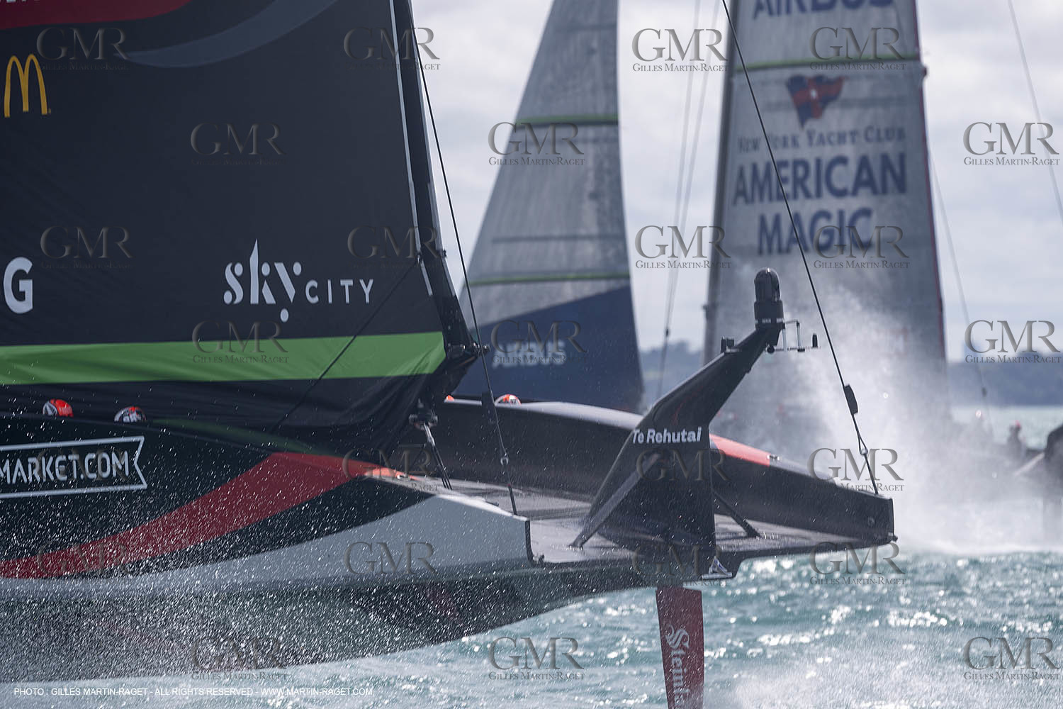 08 12 2020 - Auckland (NZL) - 36th America's Cup - Practice Sessions - Day 1