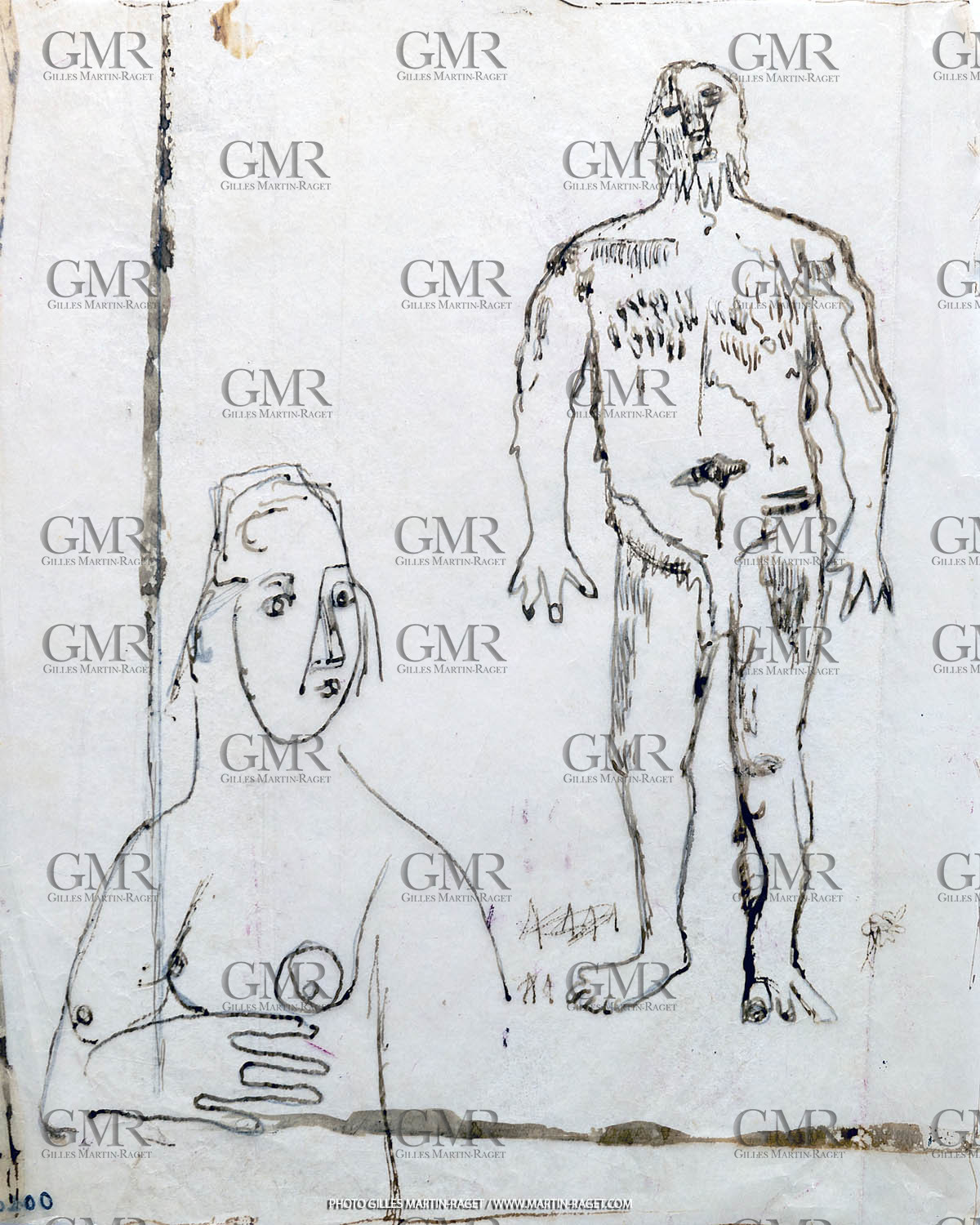 12 07 2020, St Rémy de Provence (FRA, 13) Oeuvre Germaine Richier,