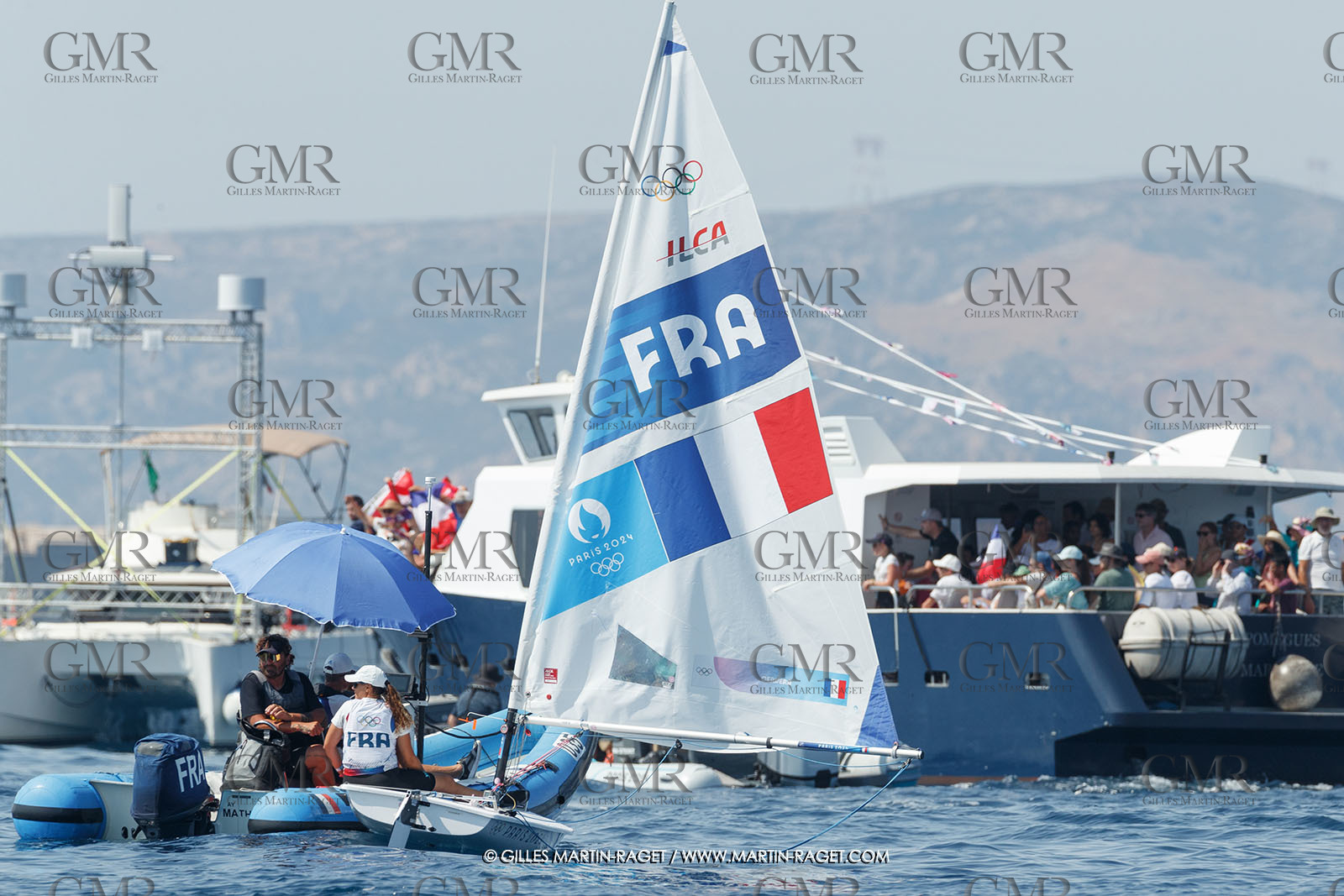 06 08 2024, Marseille (FRA), Paris 2024 Olympic Games, Sailing, Race Day 9