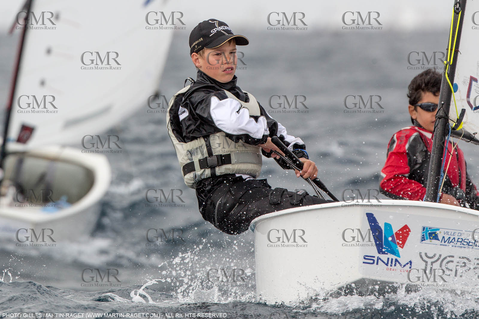 15 04 2016, Marseille (FRA,13), SNIM Dériveurs, Coupe Internationale de Printemps Optimist, Final Day