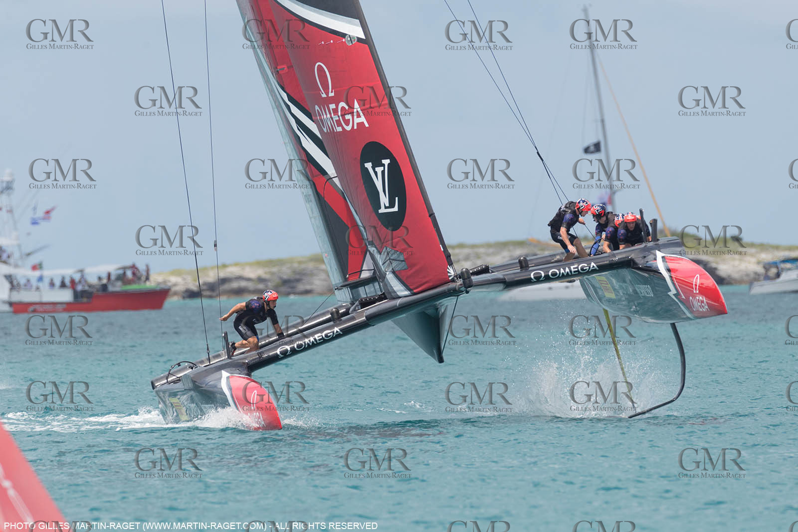 17 06 2017 - Bermuda (BDA) - 35th America's Cup 2017 - 35th America's Cup Match Presented by Louis Vuitton, Race day 1