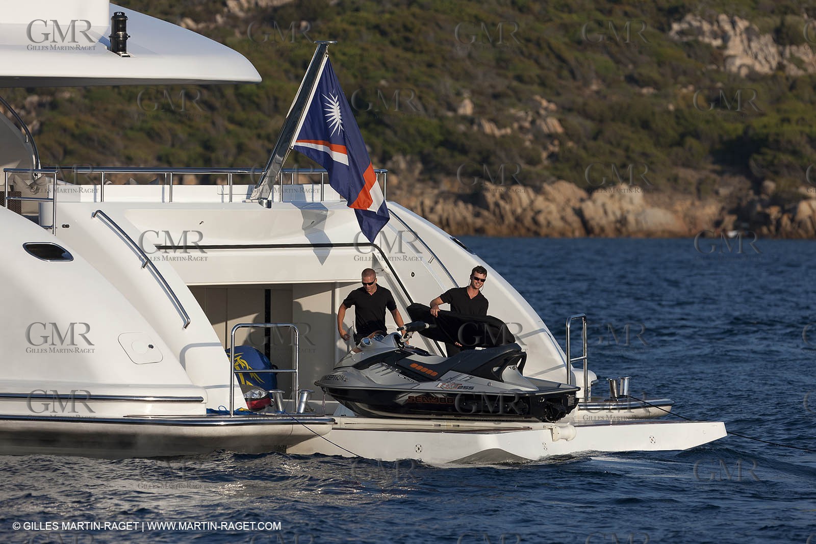 18 08 2011 - La Maddalena (ITA, Sardinia) - Motor yacht Inception