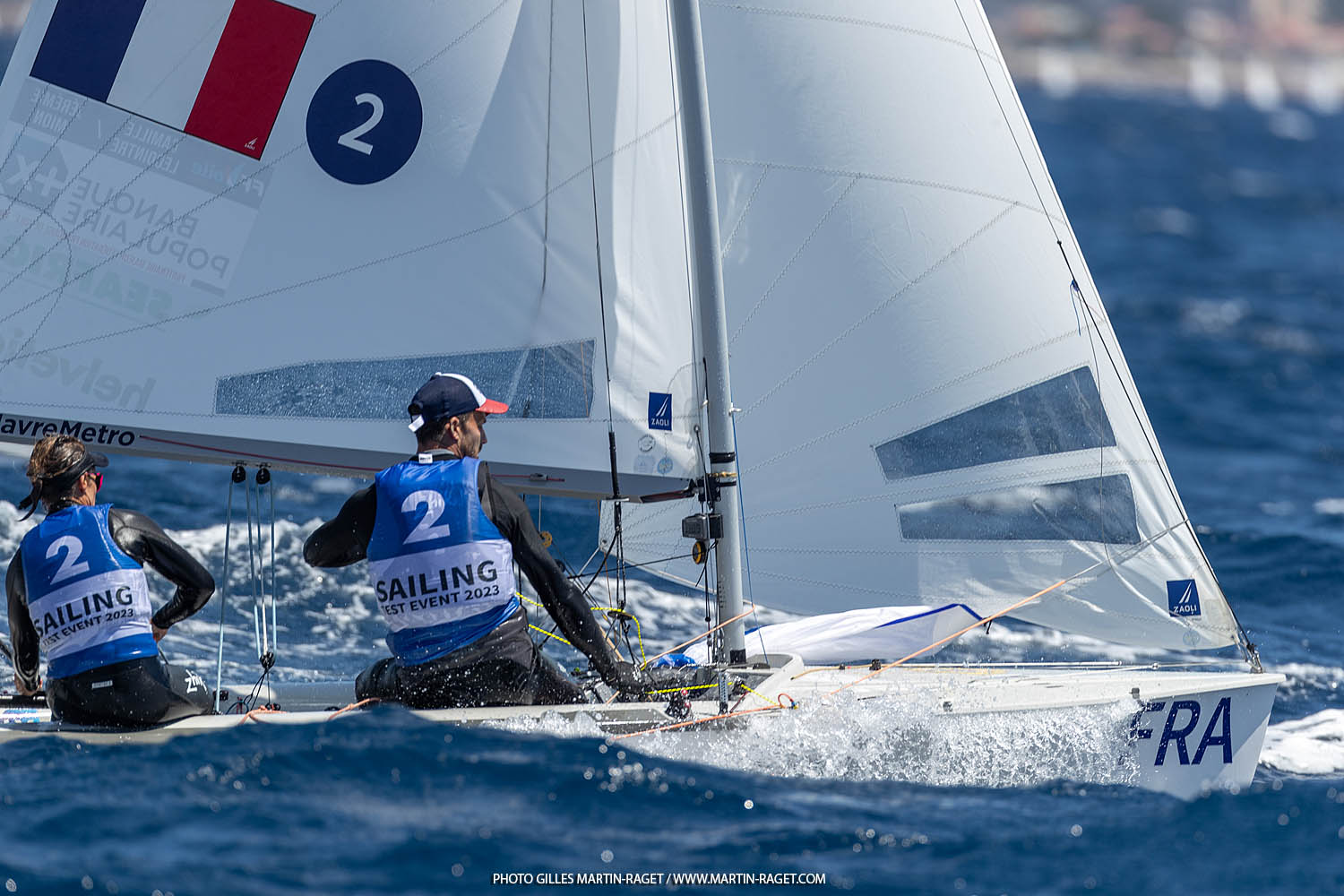 13 07 2023, Marseille (FRA) Paris 2024 Olympic Games Sailing Test Event, Day 5