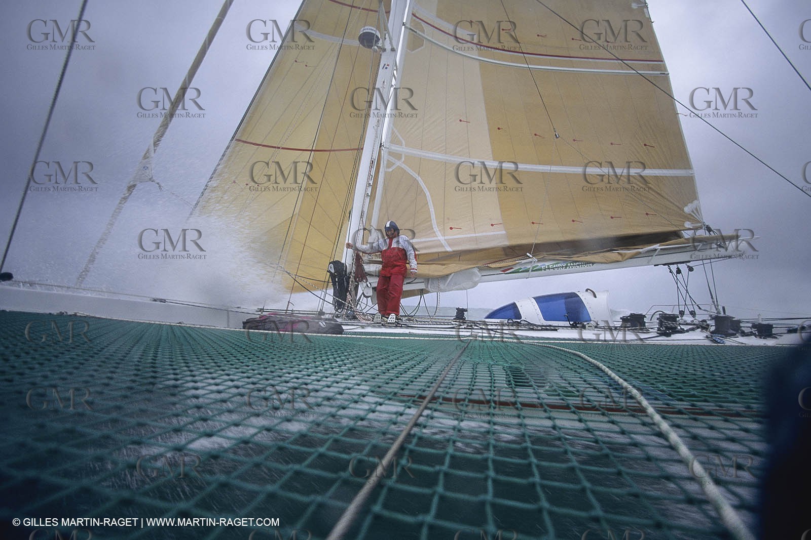 Yacht Racing, Multihull, ORMA 60, Philippe Poupon, Fleury Michon