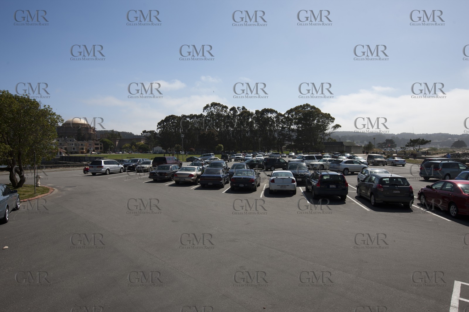07 06 2011 - San Francisco (USA,CA) - 34th America's Cup - San Francis Yacht Club parkings