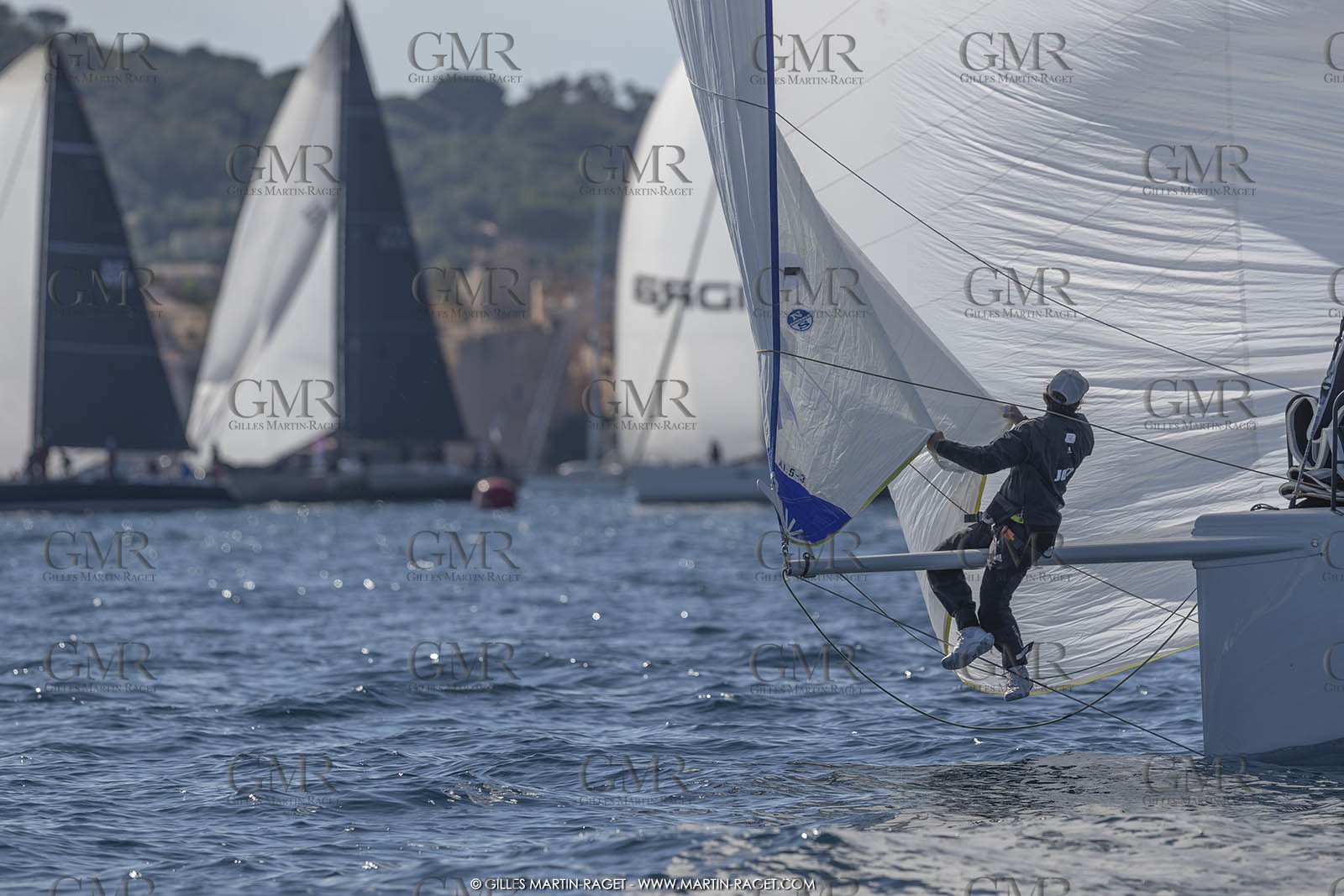 26 09 2022, Saint-Tropez (FRA,83), Voiles de Saint-Tropez 2022, Premier jour de course pour les IRC - ENtraînements pour les classiques