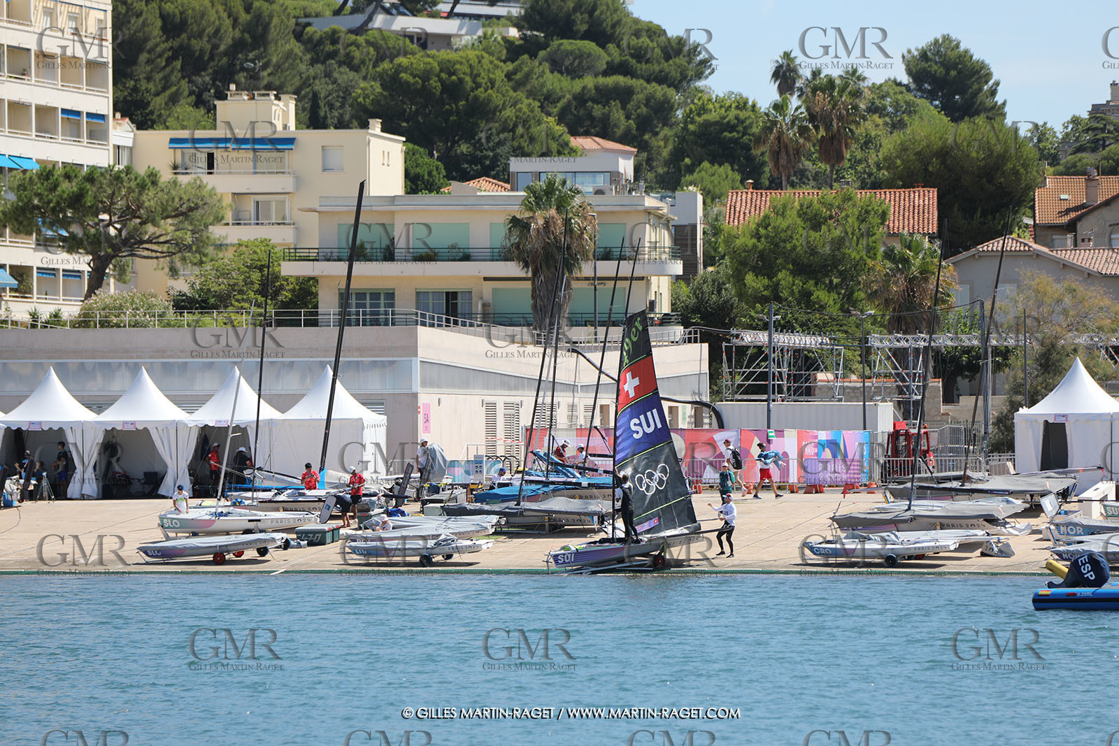 24 07 2024, Marseille (FRA), Paris 2024 Olympic Games, Sailing, Free trainings