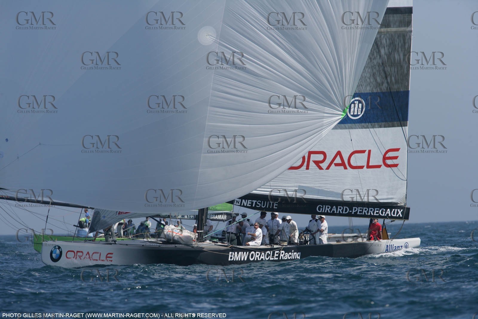 8 05 2007-Valencia (Spain)- 32nd America's Cup - Louis Vuitton Cup - RR2 - Day 10 - BMW ORACLE Racing