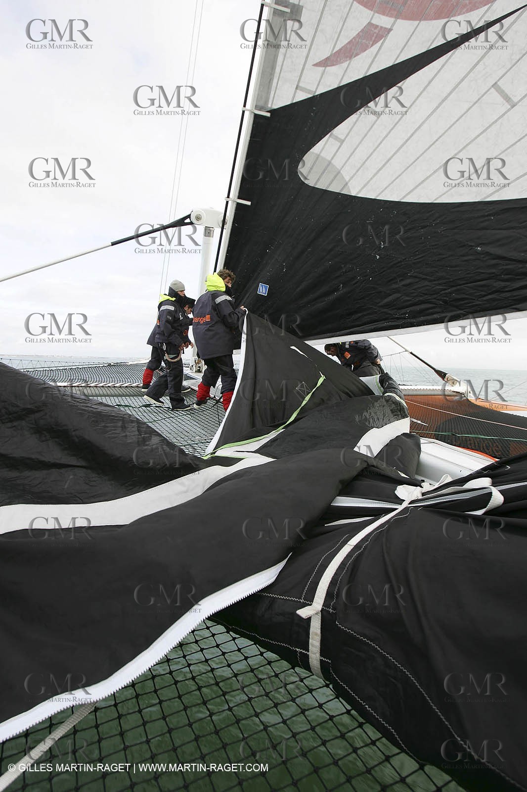Orange II  - 2005 Jules Verne Trophy - Training in Bay of Biscay