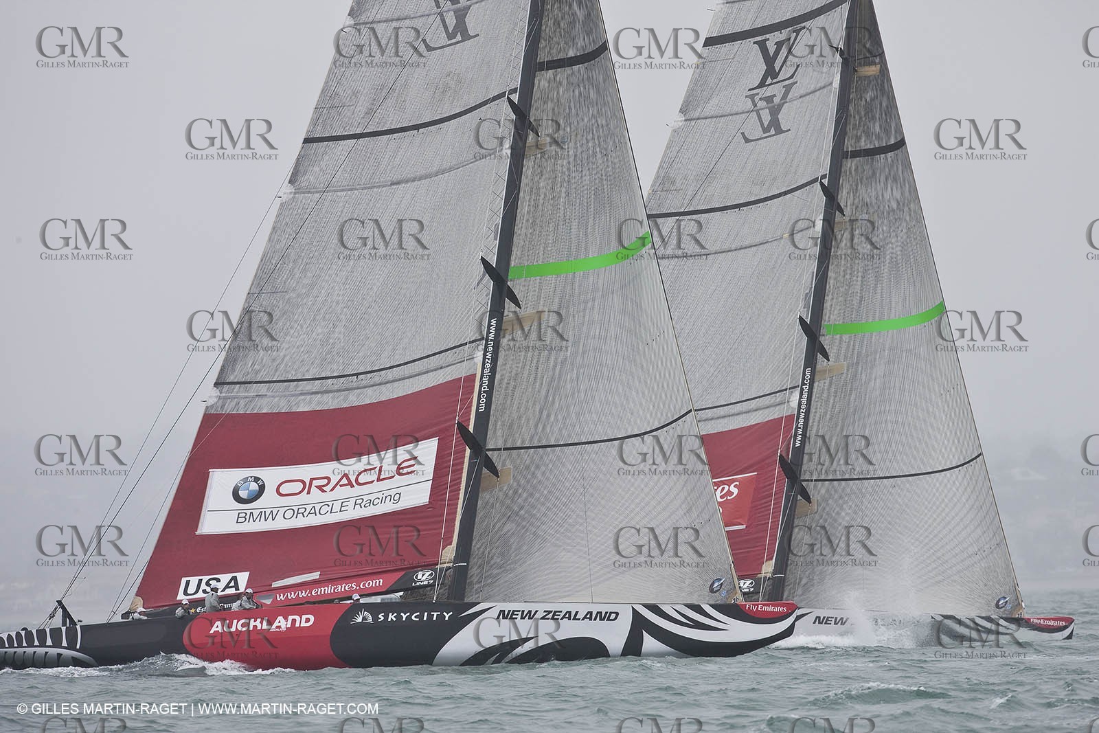 09 02 2009 - Auckland (NZL) -  Louis Vuitton Pacific Series -  Racing Day 9 - Round Robin 2