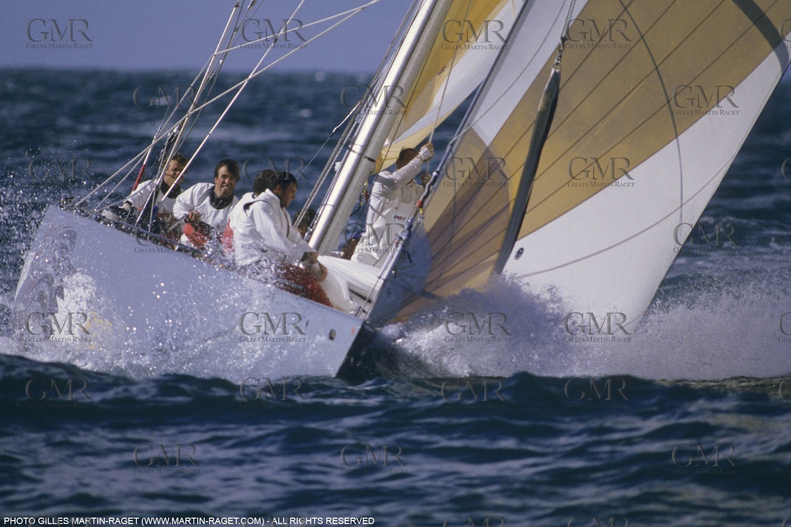 Sailing, Yacht Racing, America's Cup XVII, Fremantle (AUS,WA), 1987, Eagle Challenge