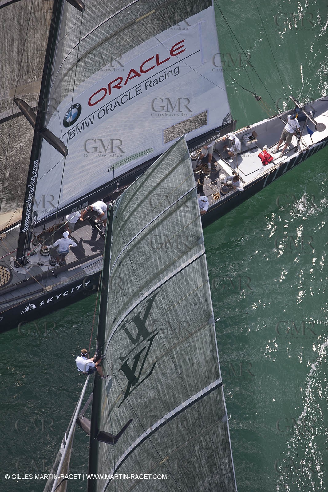 29 01 2009 - Auckland (NZL) -  Louis Vuitton Pacific Series - BMW ORACLE Racing - Training
