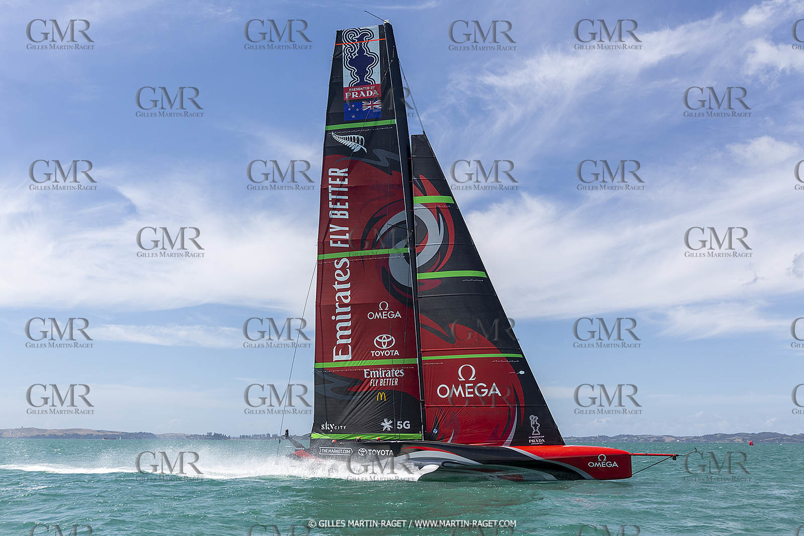 12 01 2021, Auckland (NZL), 36th America's Cup, Practice Racing