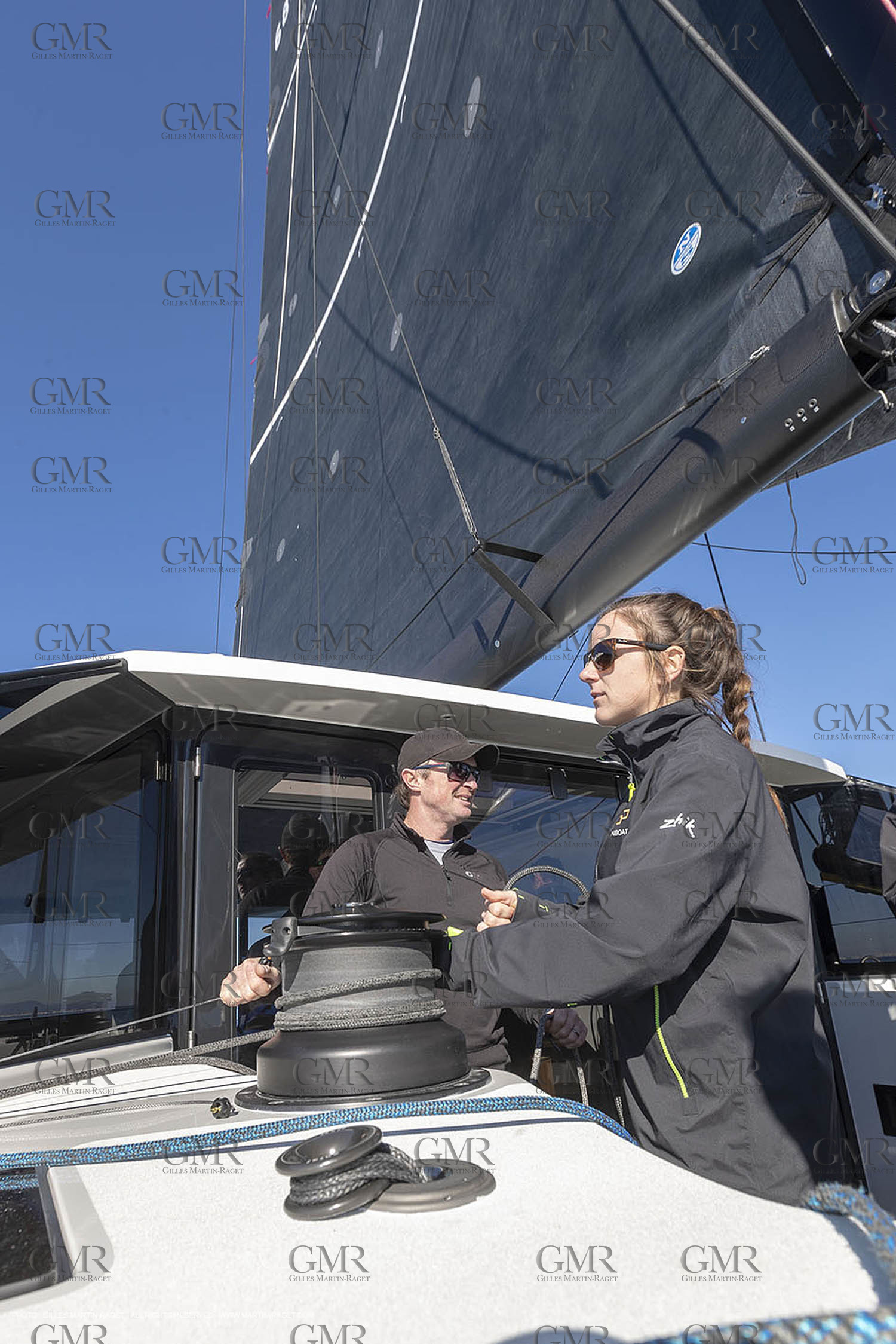 05 02 2019, La Grande Motte (FRA,34), Gunboat 68 sail testing  2