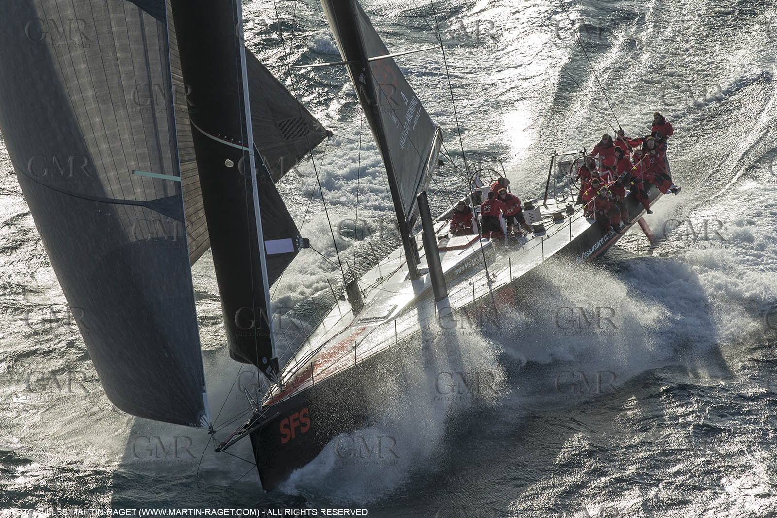 24 mars 2016   Marseille (FRA,13), SFS II (skipper Lionel Péan), last training before Marseille Sailing Week
