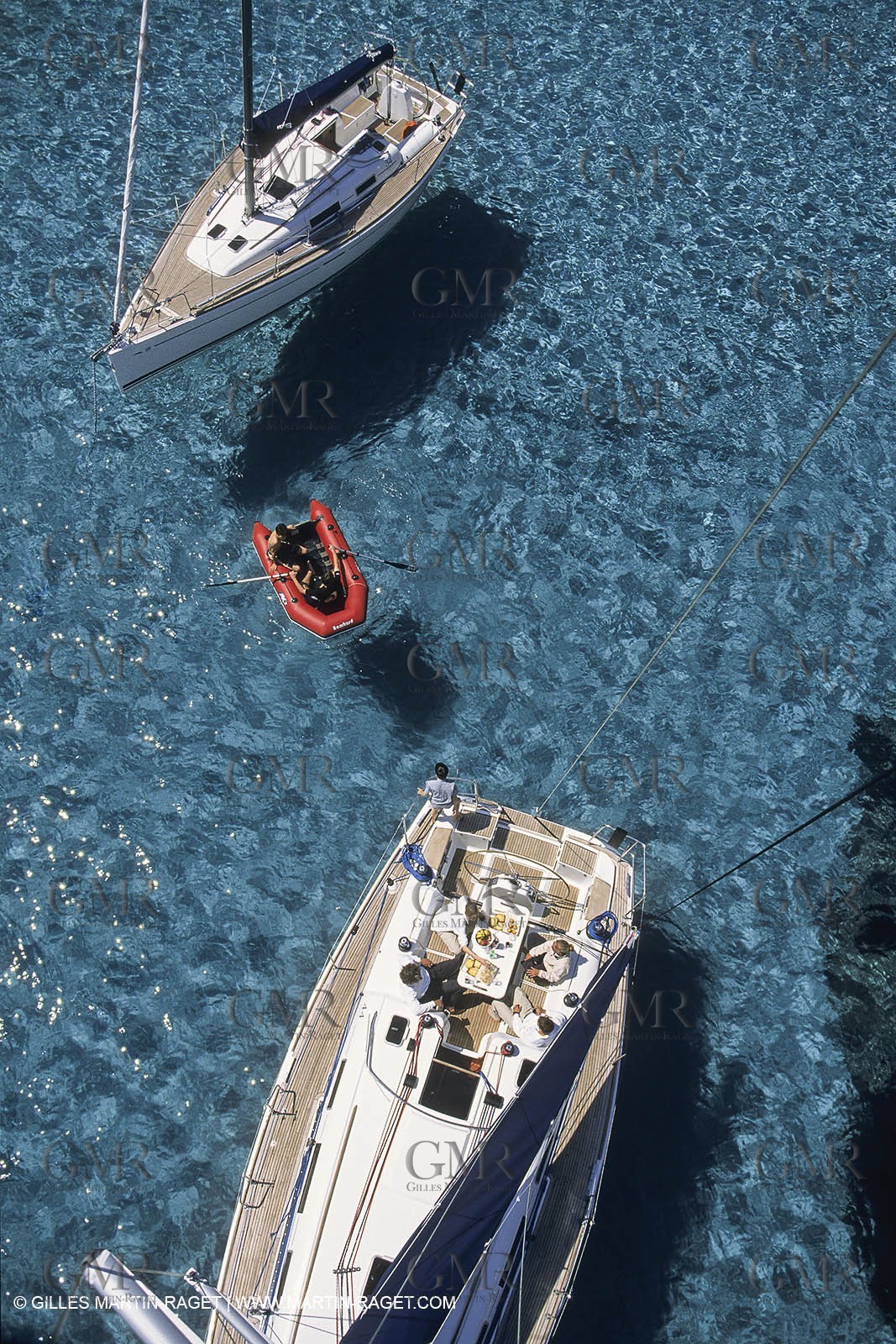 sailing, cruising, monohull at the mooring